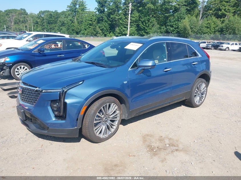 Vin: 1gyfzdr47sf154034, lot: 46320773, cadillac xt4 awd premium luxury 20252