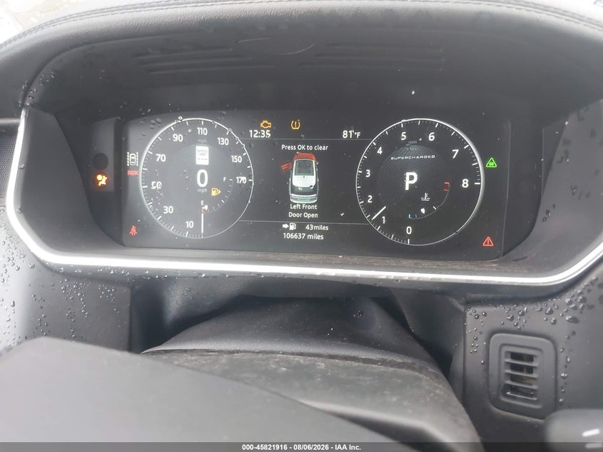2017 LAND ROVER RANGE ROVER auction photo 7