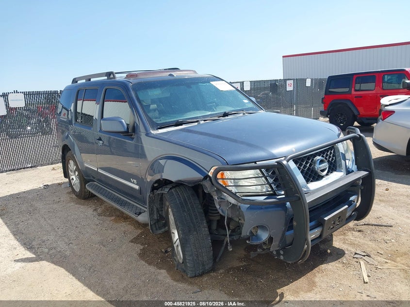 2008 NISSAN PATHFINDER LE V8