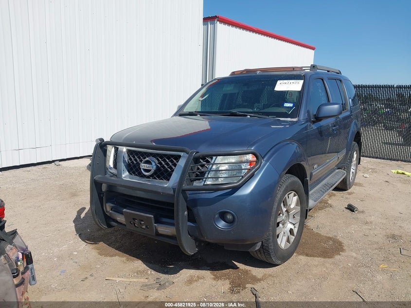 NISSAN PATHFINDER 2008 VIN 5N1BR18B98C617266