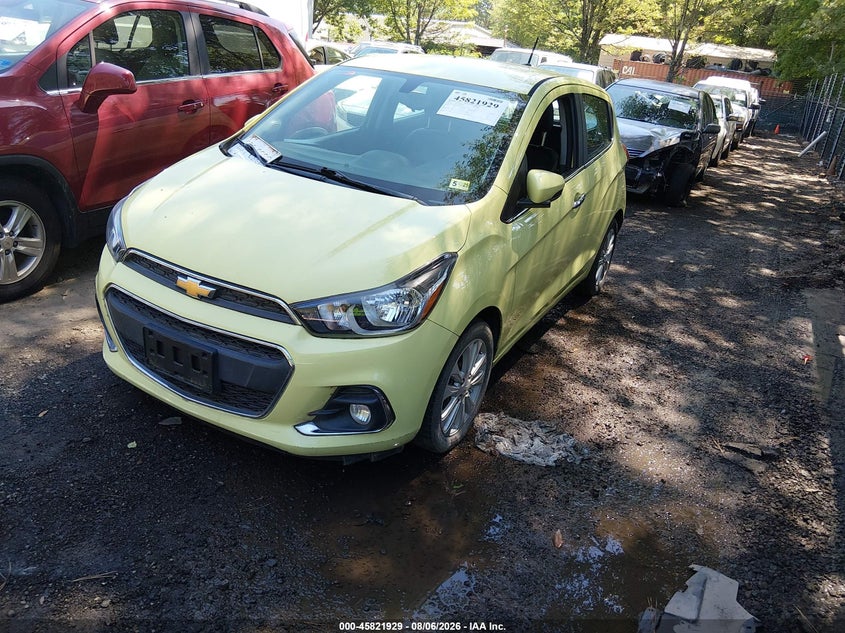 Vin: kl8cf6sa7hc766198, lot: 46320810, chevrolet spark 2lt cvt 20172