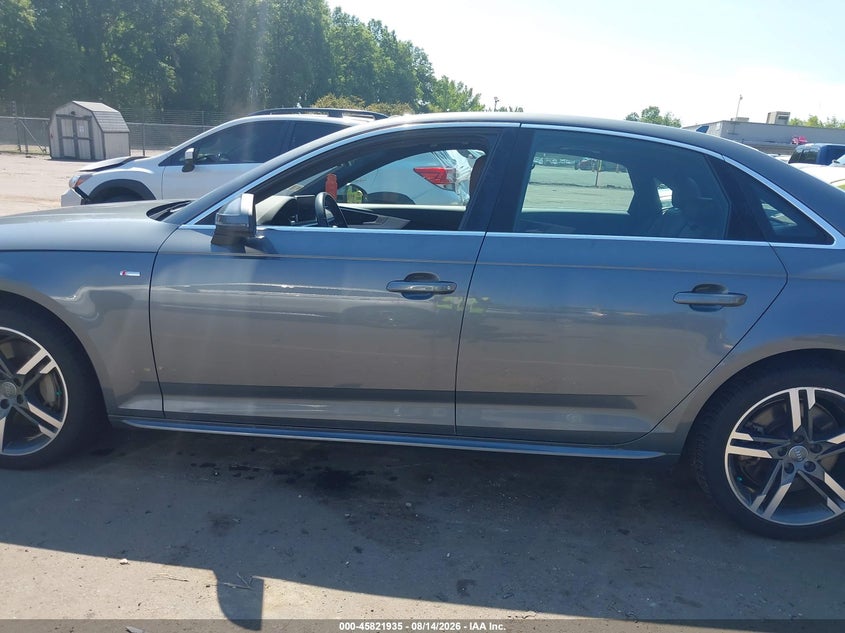 AUDI A4 2017 VIN WAUENAF45HN009165