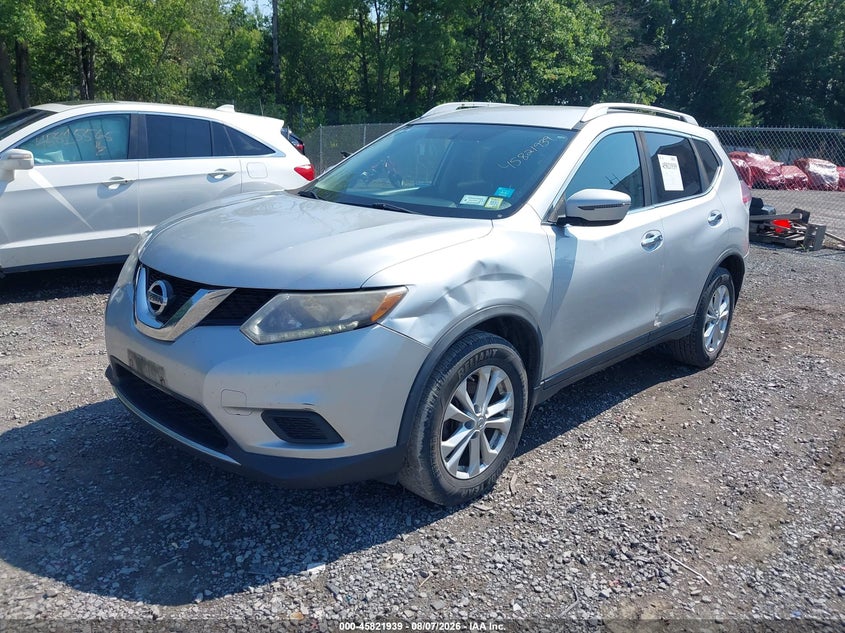 Vin: knmat2mv3gp655347, lot: 46320820, nissan rogue sv 20162