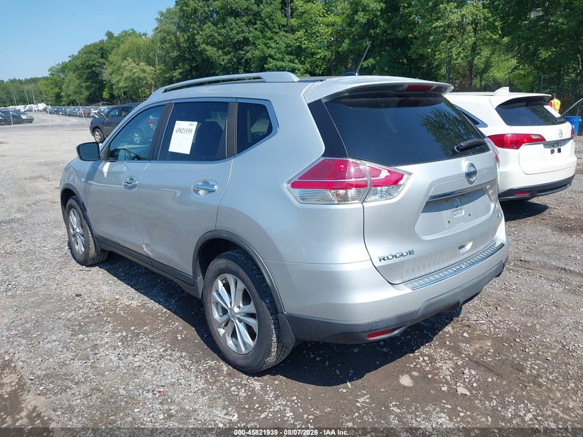Vin: knmat2mv3gp655347, lot: 46320820, nissan rogue sv 20163