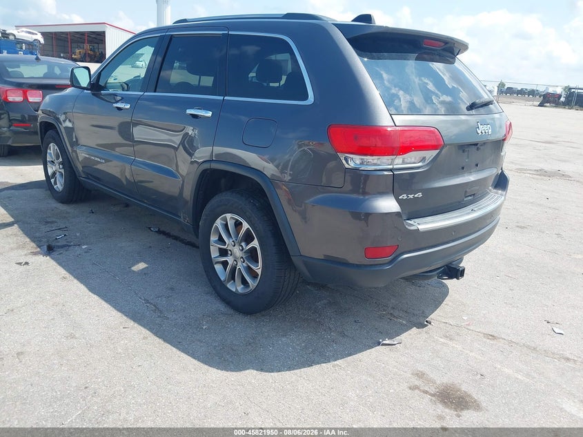 Vin: 1c4rjfbg3fc956582, lot: 46320831, jeep grand cherokee limited 20153