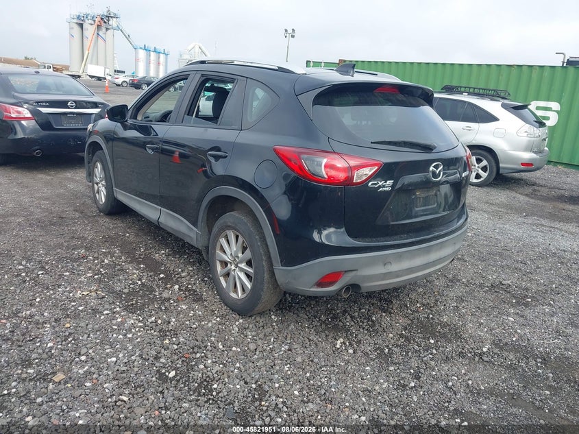 Vin: jm3ke4by5f0517055, lot: 46320832, mazda cx-5 sport 20153