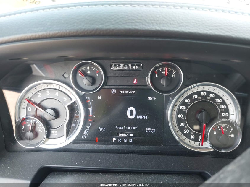 2016 RAM 1500 auction photo 7