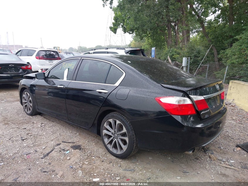 Vin: 1hgcr2f56da119447, lot: 46320839, honda accord sport 20133