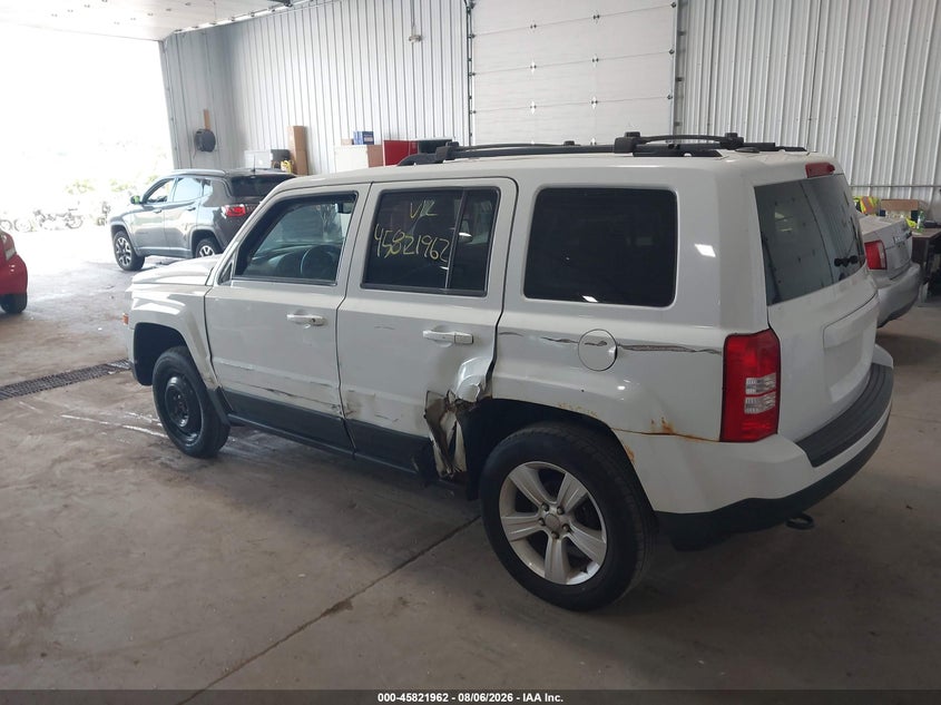 Vin: 1c4njrfb1ed863941, lot: 46320843, jeep patriot latitude 20143