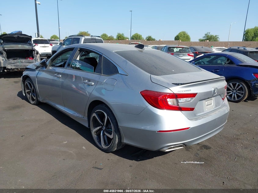 Vin: 1hgcv1f4xna068808, lot: 46320847, honda accord sport special edition 20223
