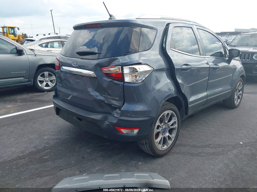 Vin: maj3p1ve6jc166323, lot: 46320853, ford ecosport titanium 20184