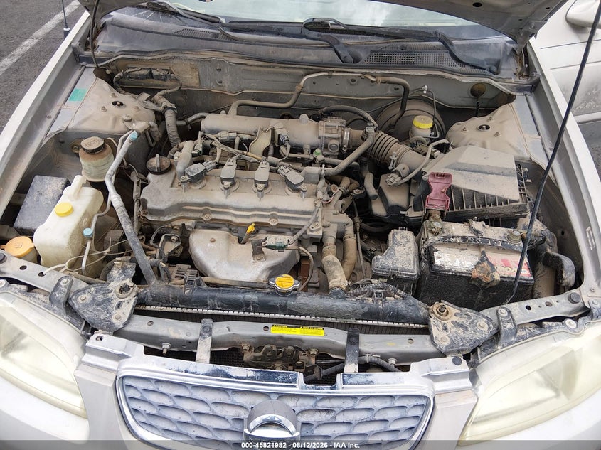 2003 NISSAN SENTRA SEDAN 1.8L I-4 DOHC, VVT, 126HP
