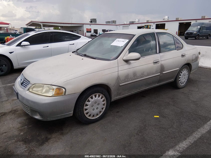 2003 NISSAN SENTRA SEDAN 1.8L I-4 DOHC, VVT, 126HP