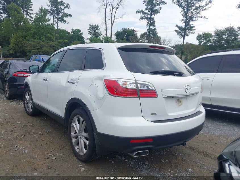 Vin: jm3tb3da0c0343611, lot: 46320866, mazda cx-9 grand touring 20123