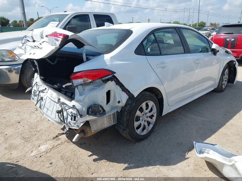 Vin: 5yfb4mde4tp397734, lot: 46320876, toyota corolla le 20264
