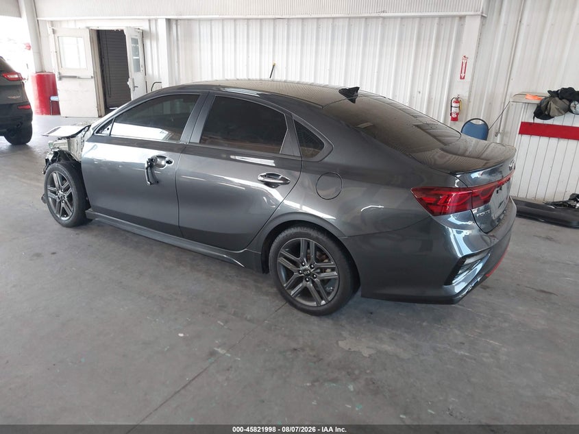 Vin: 3kpf34ad1me355170, lot: 46320879, kia forte gt-line 20213