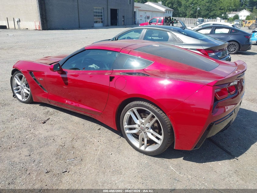 Vin: 1g1yk2d78f5112372, lot: 46320883, chevrolet corvette stingray z51 20153
