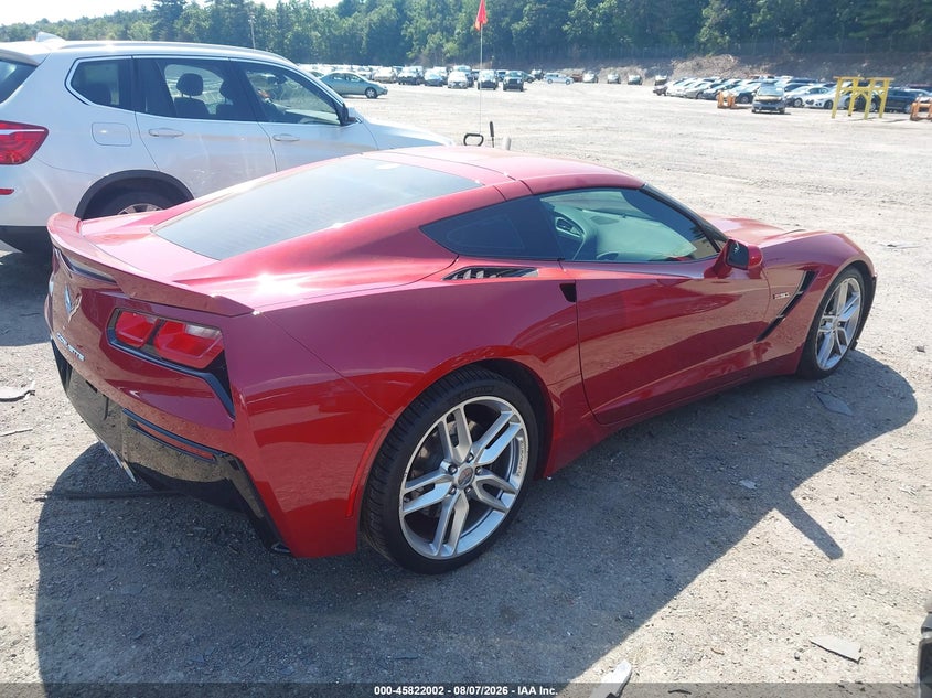 Vin: 1g1yk2d78f5112372, lot: 46320883, chevrolet corvette stingray z51 20154