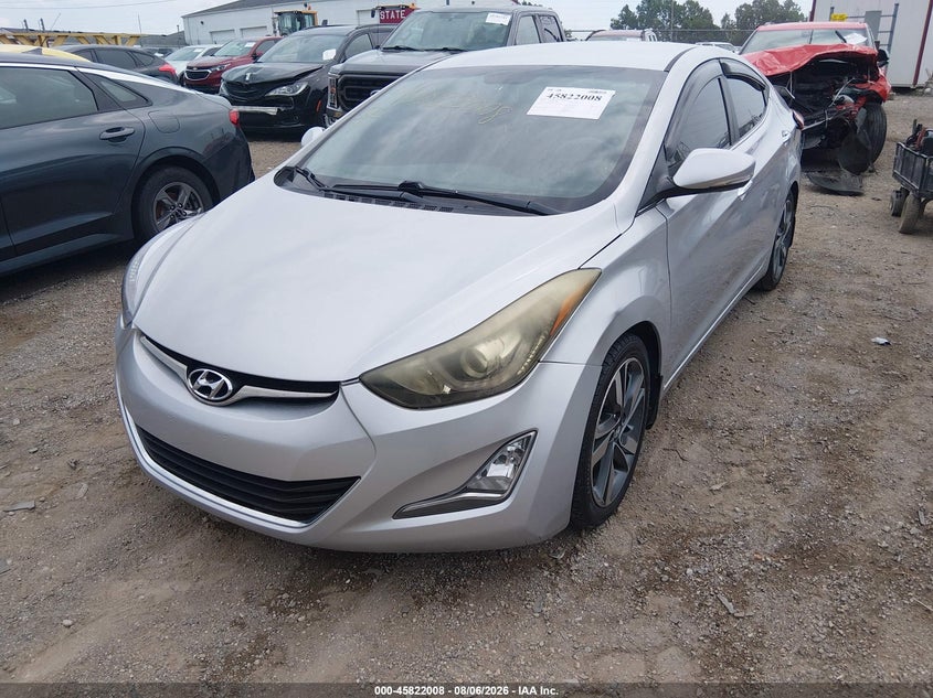 Vin: kmhdh4aexgu594042, lot: 46320888, hyundai elantra limited 20162