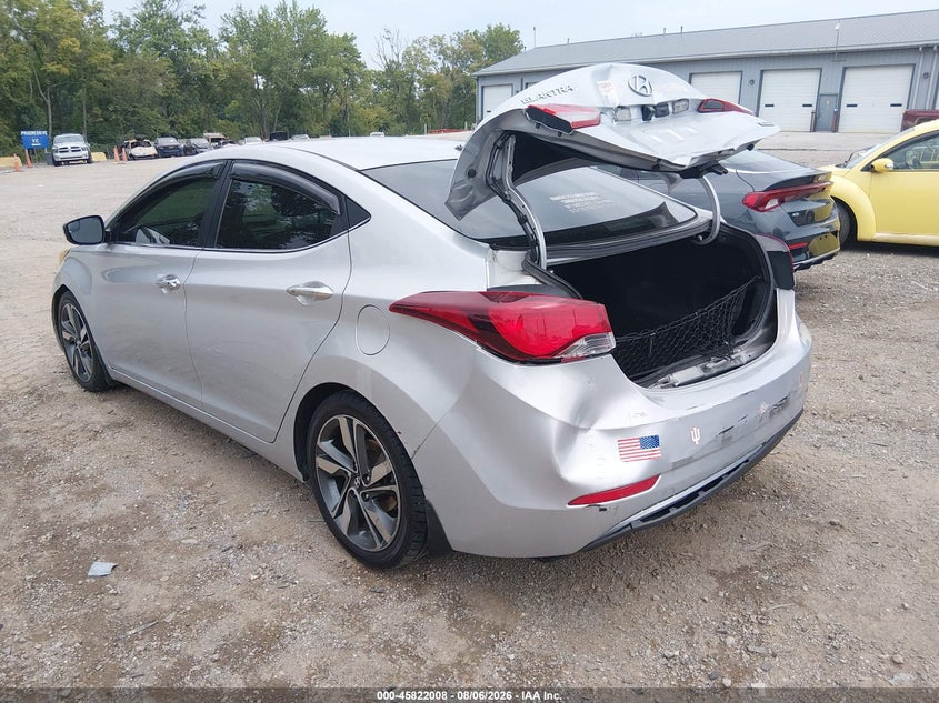 Vin: kmhdh4aexgu594042, lot: 46320888, hyundai elantra limited 20163