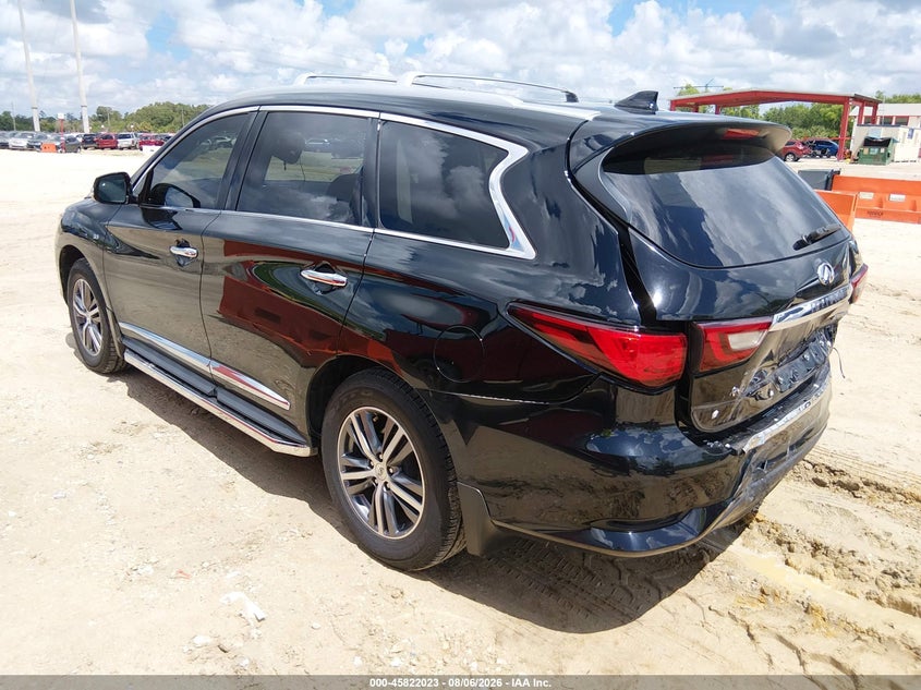 Vin: 5n1dl0mm4lc517919, lot: 46320904, infiniti qx60 luxe awd 20203