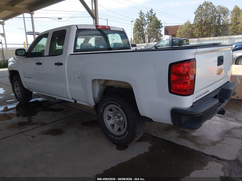 Vin: 1gcvkneh7hz134426, lot: 46320911, chevrolet silverado 1500 work truck 20173