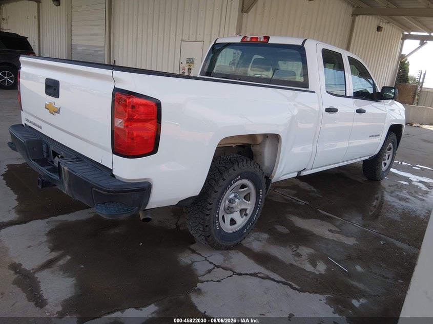 Vin: 1gcvkneh7hz134426, lot: 46320911, chevrolet silverado 1500 work truck 20174