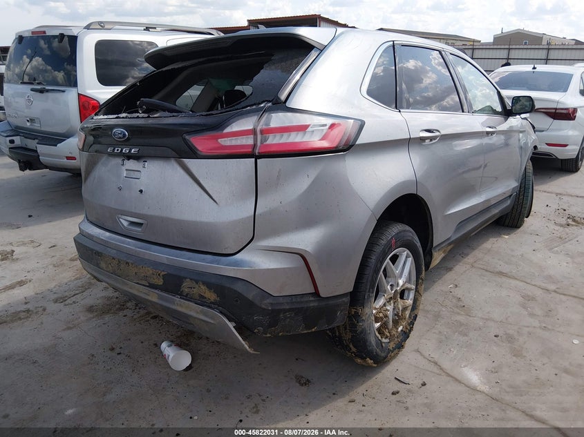 Vin: 2fmpk4j91pba27368, lot: 46320912, ford edge sel 20234