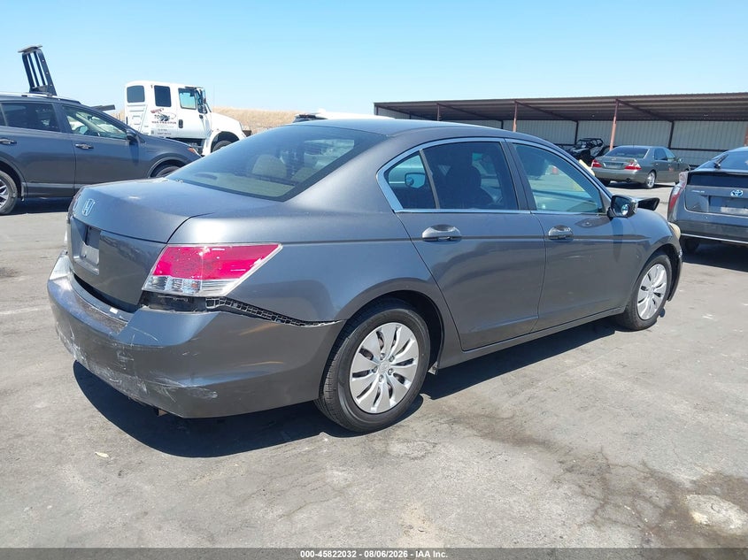Vin: 1hgcp2f38aa160923, lot: 46320913, honda accord 2.4 lx 20104