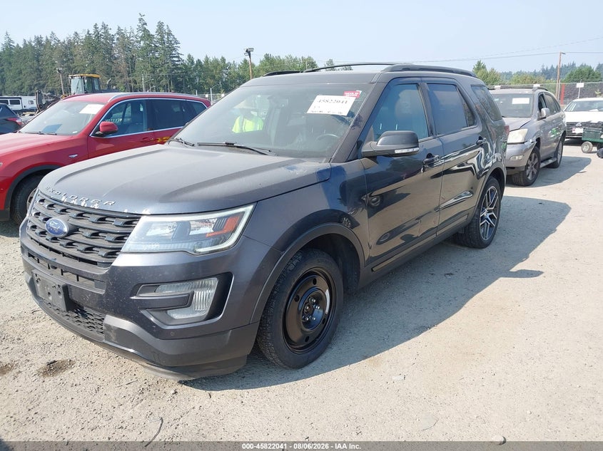Vin: 1fm5k8gt3hga71982, lot: 46320922, ford explorer sport 20172