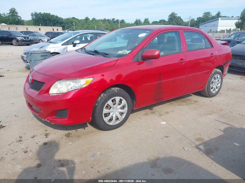 2010 TOYOTA COROLLA SEDAN 1.8L I-4 DOHC, VVT, 132HP