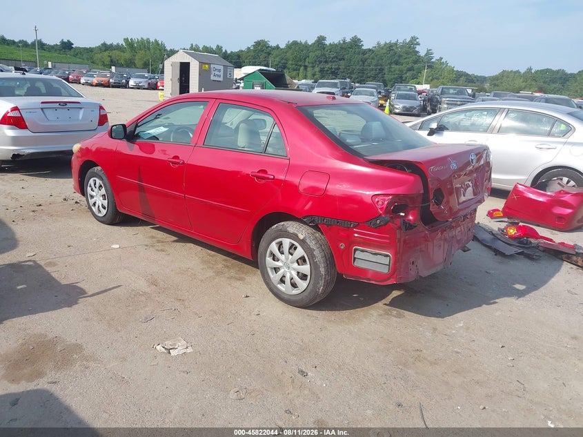 2010 TOYOTA COROLLA SEDAN 1.8L I-4 DOHC, VVT, 132HP