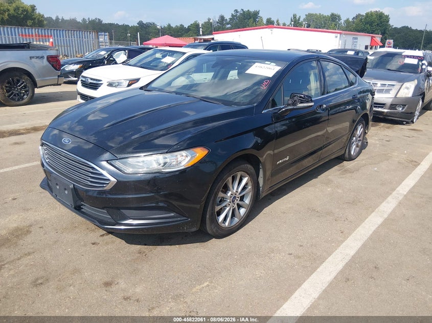 Vin: 3fa6p0luxhr301199, lot: 46320942, ford fusion hybrid se 20172