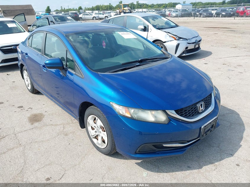 Vin: 19xfb2f54ee066696, lot: 46320943, honda civic lx 2014 img_1