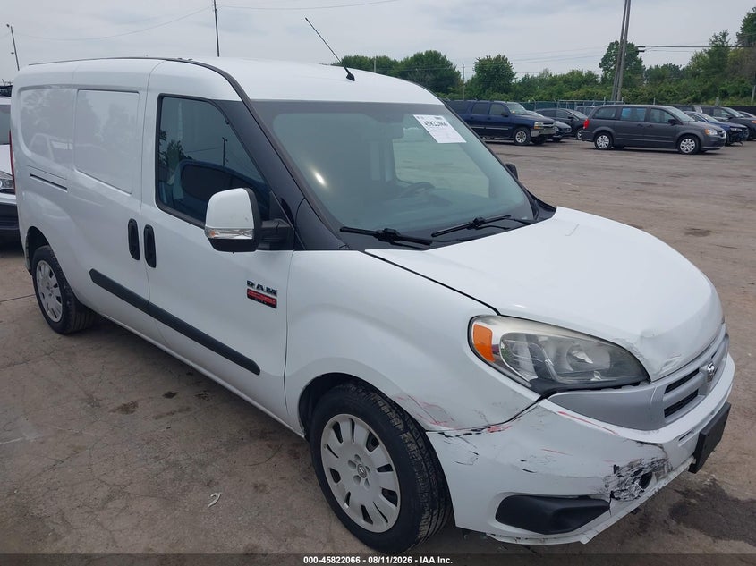 Vin: zfberfbb5h6d56309, lot: 46320947, ram promaster city tradesman slt 2017 img_1