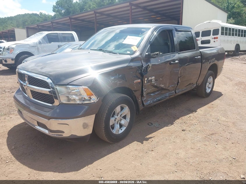 2020 RAM 1500, Left Side, IAAI, VIN 3C6RR6KT1LG219189 — photo 2
