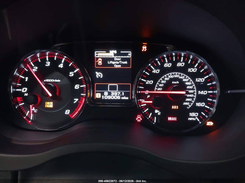 2018 SUBARU WRX auction photo 7