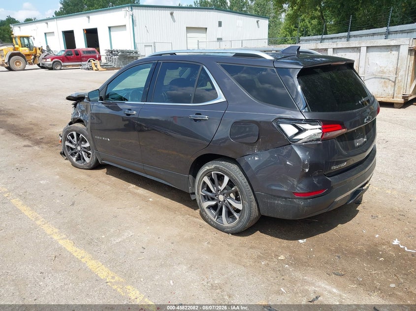 Vin: 3gnaxxevxns121641, lot: 46320963, chevrolet equinox awd premier 20223
