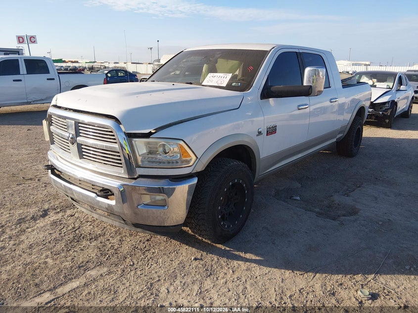 Vin: 3d7tp2hl0ag122847, lot: 46320992, dodge ram 2500 laramie 20102