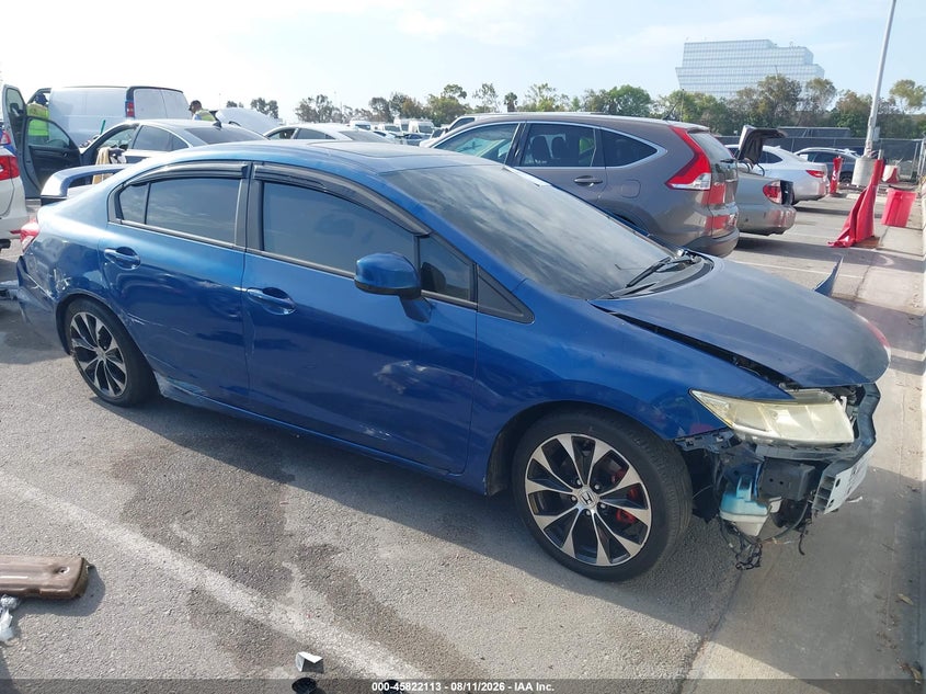 Vin: 2hgfb6e50dh706335, lot: 46320993, honda civic si 20131