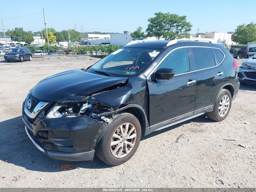 Vin: 5n1at2mv7hc770196, lot: 46320997, nissan rogue sv 20172