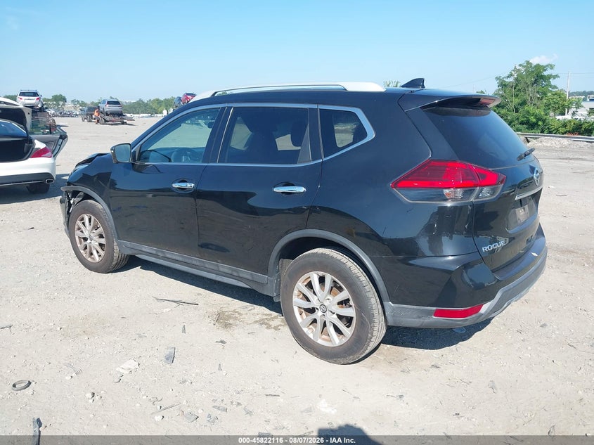 Vin: 5n1at2mv7hc770196, lot: 46320997, nissan rogue sv 20173