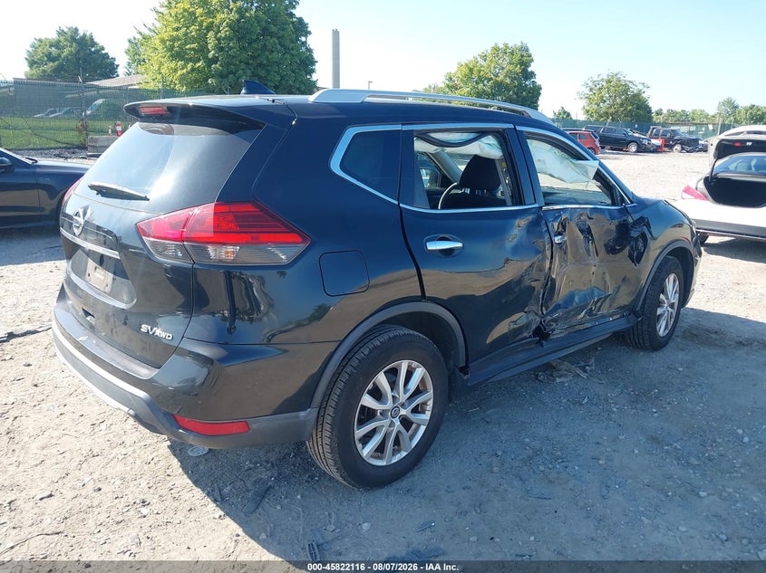 Vin: 5n1at2mv7hc770196, lot: 46320997, nissan rogue sv 20174