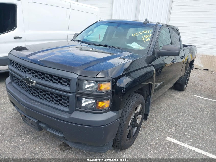 Vin: 1gcrcpeh8fz315459, lot: 46320998, chevrolet silverado 1500 work truck 20152
