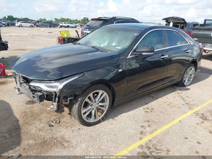 Vin: 1g6da5rk7m0120547, lot: 46321020, cadillac ct4 luxury 20212