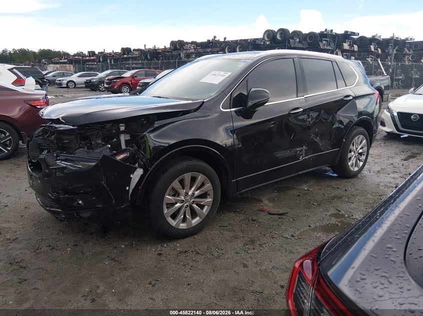 Vin: lrbfx1sa2jd057343, lot: 46321021, buick envision essence 20182