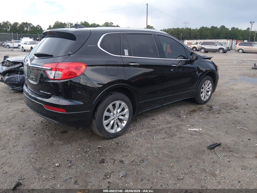 Vin: lrbfx1sa2jd057343, lot: 46321021, buick envision essence 20184