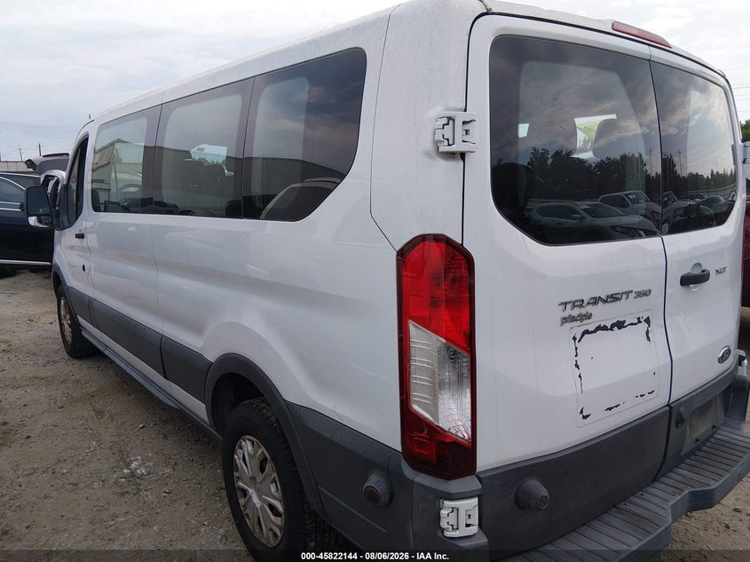 Vin: 1fbzx2zm8hka10896, lot: 46321025, ford transit-350 xlt 20173