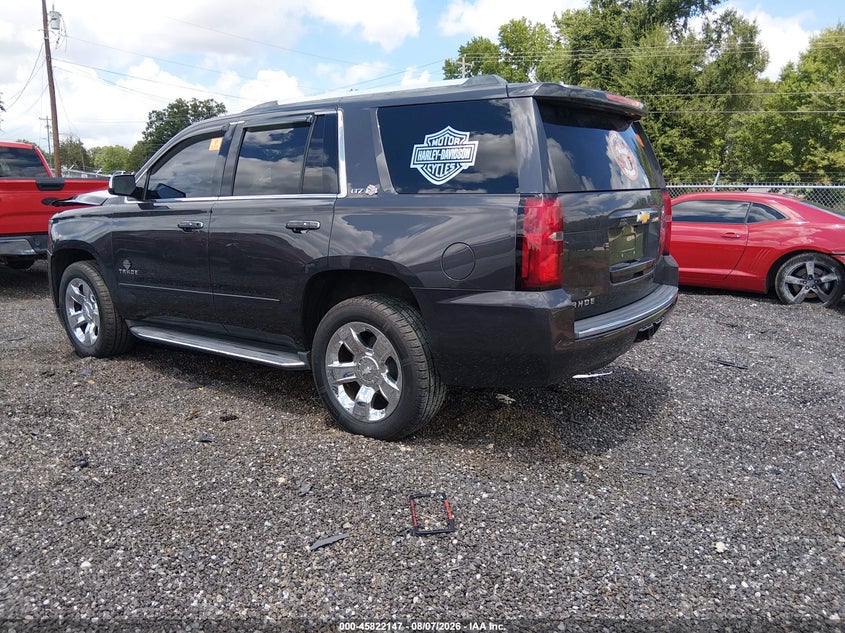 Vin: 1gnskckc8fr217707, lot: 46321028, chevrolet tahoe ltz 20153