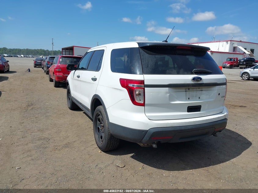 Vin: 1fm5k8ar6fga09938, lot: 46321033, ford utility police interceptor 20153